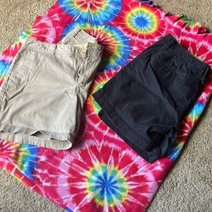 Set of 2 Early 2000s nautical Dockers shorts